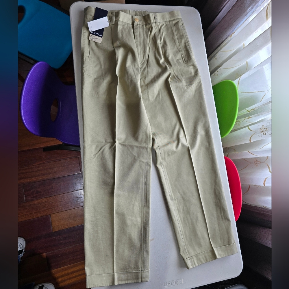 Nautica Men's Tan Chinos